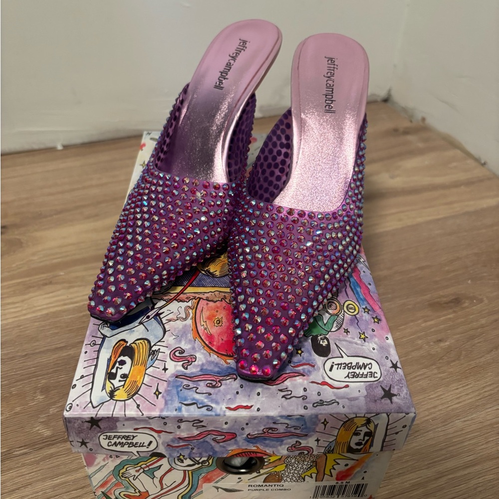 Jeffrey Campbell Romantiq Purple Combo